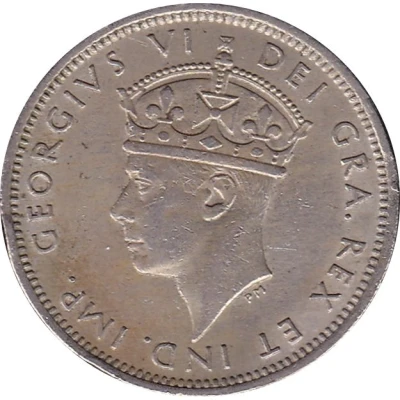 1 Shilling - George VI front