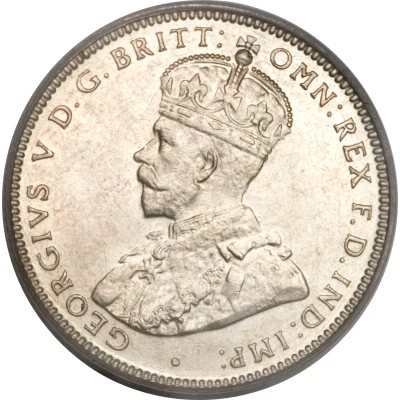 1 Shilling - George V front