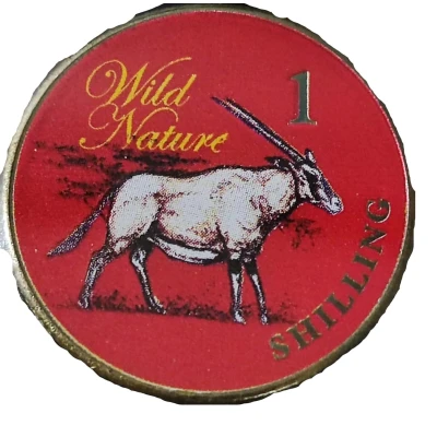 1 Shilling Wild Nature back