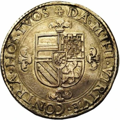 1 Silver Gulden "Karolusgulden" - Charles V ND back