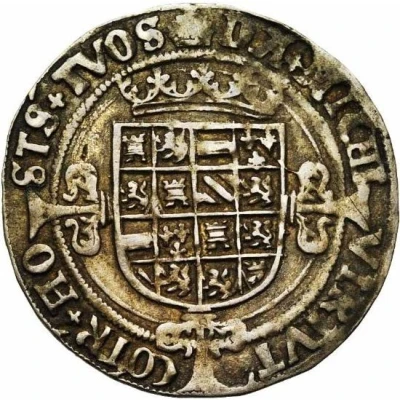 1 Silver Real - Charles V ND back