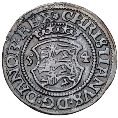 1 Skilling - Christian III Copenhagen front