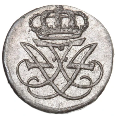 1 Skilling Dansk - Frederik IV front