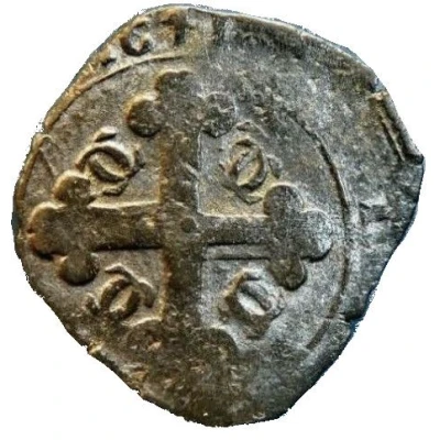 1 Soldo - Charles Emmanuel II 3rd type back