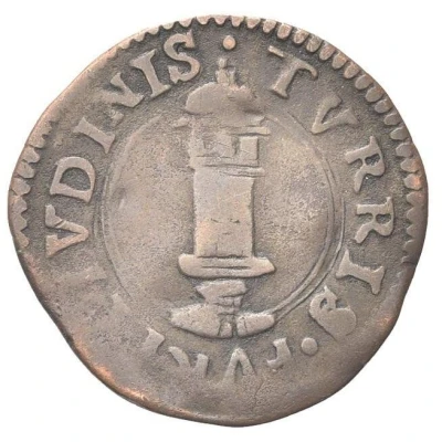 1 Soldo - Ferdinando I Mantua type ND back