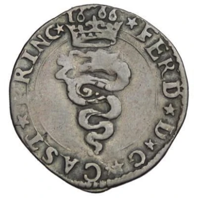 1 Soldo - Ferdinando I Milan type front