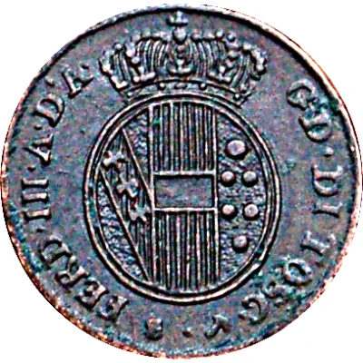 1 Soldo - Ferdinando III front