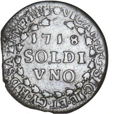 1 Soldo - Victor Amadeus II front