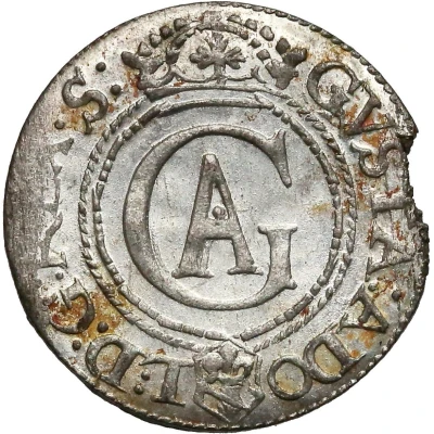 1 Solidus - Gustav II Adolf front