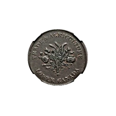 1 Sous Bank of Montreal - "Bank TOKEN" ND front