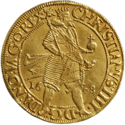 1 Sovereign - Christian IV front