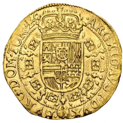 1 Sovereign - Philip IV back