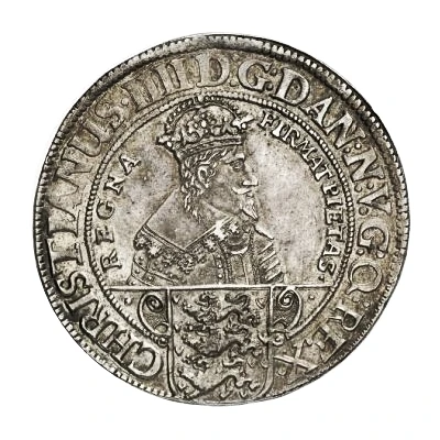 1 Speciedaler - Christian IV King bust; type front