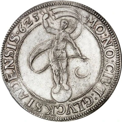 1 Speciedaler - Christian IV Standing King - Type 1a back