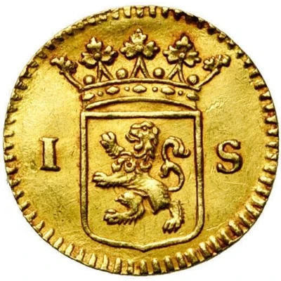 1 Stuiver Gold back