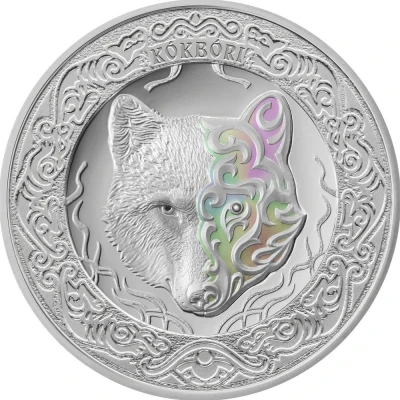 1 Teńge Silver KÓKBÓRI - Investment Coinage back