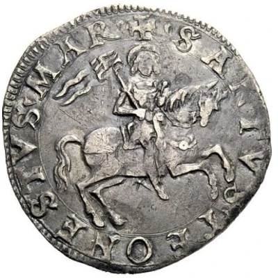 1 Testone - Ludovico II and Pierluca I ND back