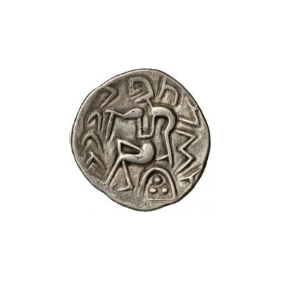 1 Tetradrachm Euthydem imitation; Yuezhi 130 BC - 1 BC back