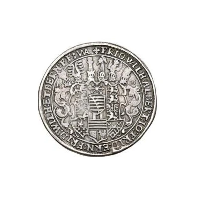 1 Thaler "Achtbrüdertaler" - John Ernest IV, Frederick VII, William IV, Albert I, John Frederick IV, Ernest III, Frederick William and Bernard back