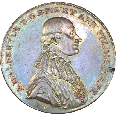 1 Thaler - Adalbert III of Harstall front