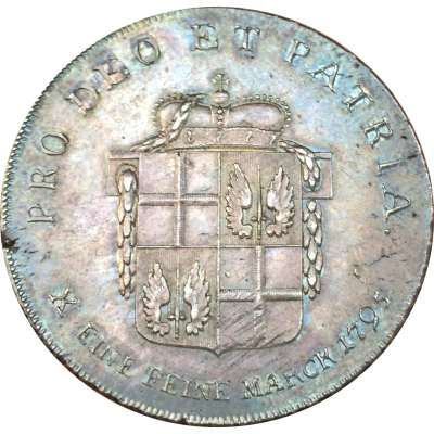 1 Thaler - Adalbert III of Harstall back