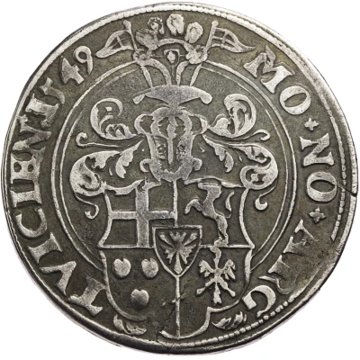 1 Thaler - Adolph of Schauenburg back