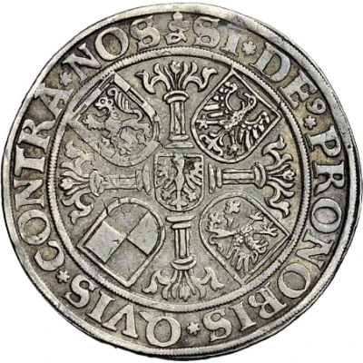 1 Thaler - Albert II back