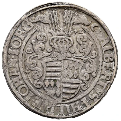 1 Thaler - Albert VII, Philip II and John George I front