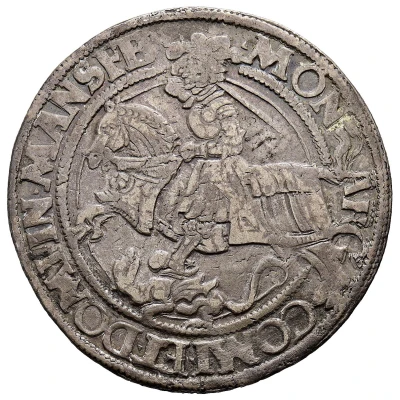 1 Thaler - Albert VII, Philip II and John George I back