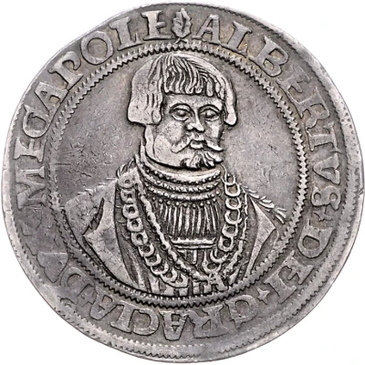 1 Thaler - Albert VII front