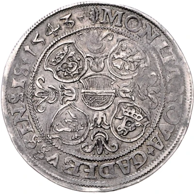 1 Thaler - Albert VII back