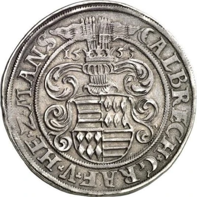 1 Thaler - Albert VII front