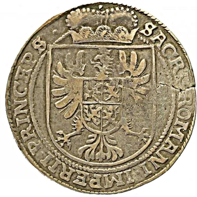 1 Thaler - Albrecht von Wallenstein back