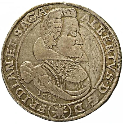 1 Thaler - Albrecht von Wallenstein front