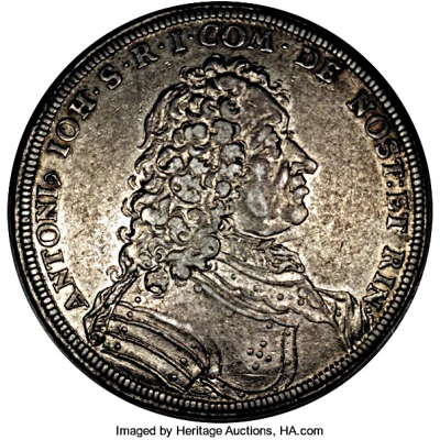 1 Thaler - Anton Johann front