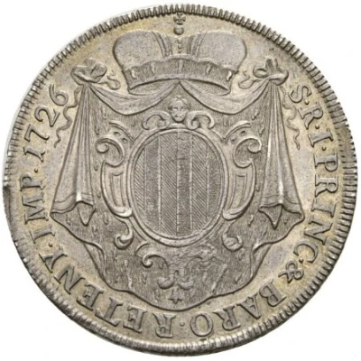 1 Thaler - Antonio Tolomeo Trivulzio Gallio back