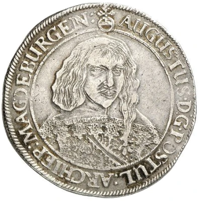 1 Thaler - August of Sachsen-Weissenfels front