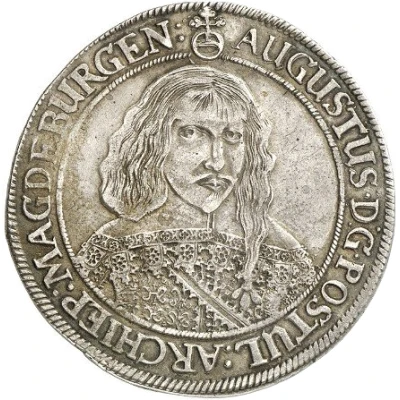 1 Thaler - August of Sachsen-Weissenfels front