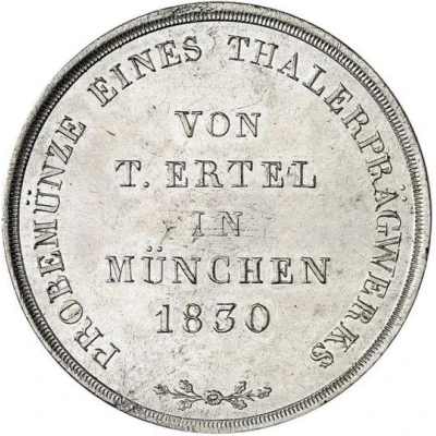 1 Thaler - Bernhard Eric Freund Pattern back