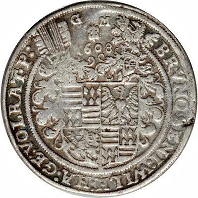 1 Thaler - Bruno II, William I, John George IV, and Volrat VI front