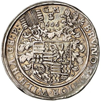 1 Thaler - Bruno II, William I, John George IV front