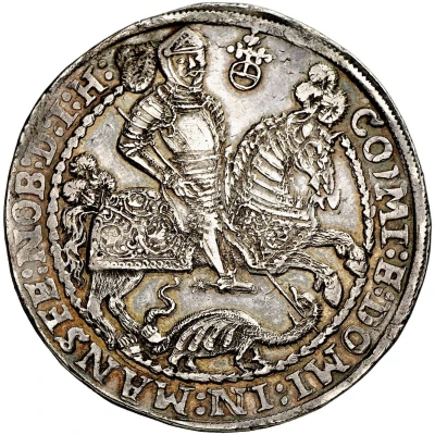 1 Thaler - Bruno II, William I, John George IV back