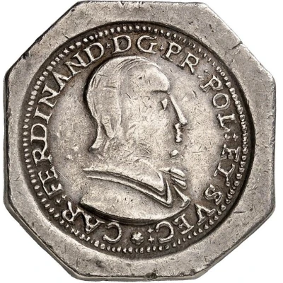 1 Thaler - Charles Ferdinand Vasa Klippe front