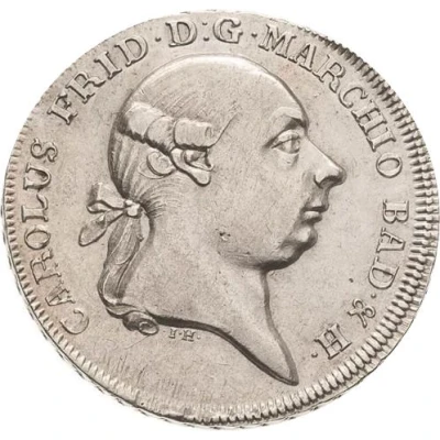 1 Thaler - Charles Frederick front