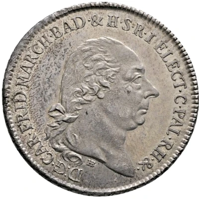 1 Thaler - Charles Frederick front