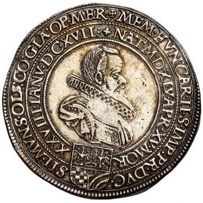 1 Thaler - Charles II Death front