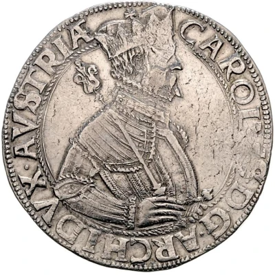 1 Thaler - Charles II Francis of Austria Graz front