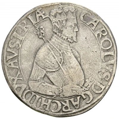 1 Thaler - Charles II Francis of Austria Graz front