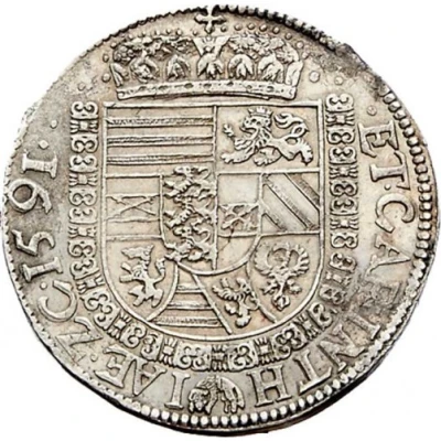 1 Thaler - Charles II Francis of Austria Klagenfurt back