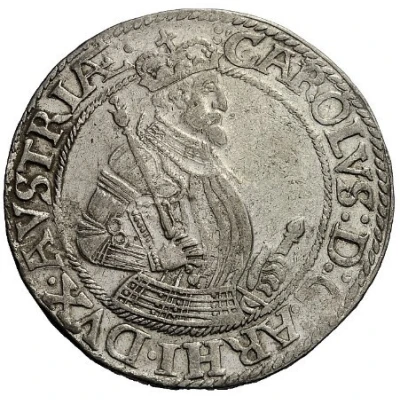 1 Thaler - Charles II Francis of Austria Klagenfurt front